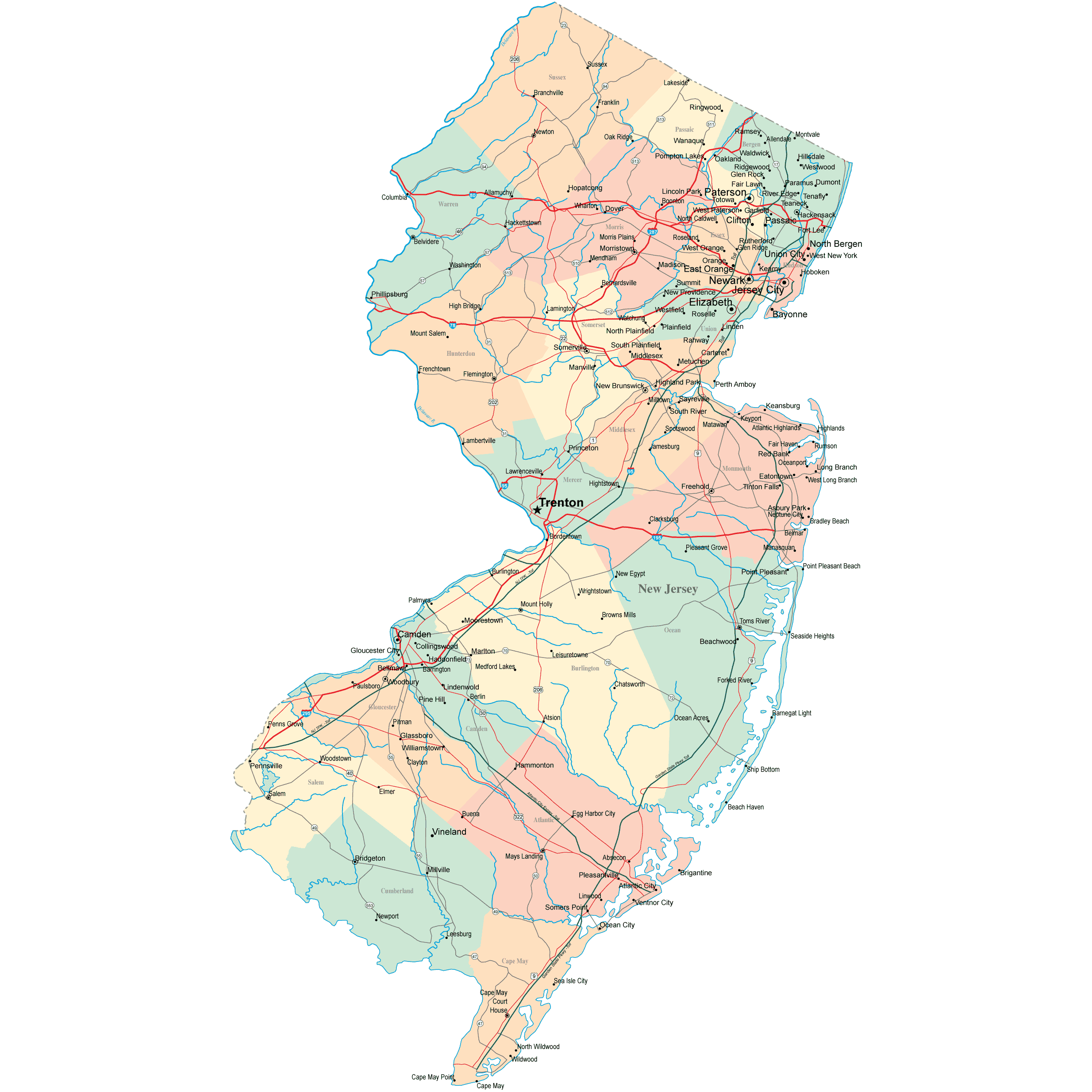 Top 99 Images New Jersey Full HD 2k 4k